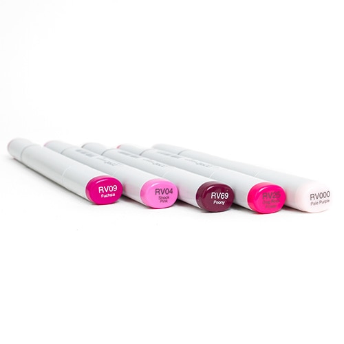 Copic, Markers, Art & School, Replaceable nibs, Refillable ink, 55194